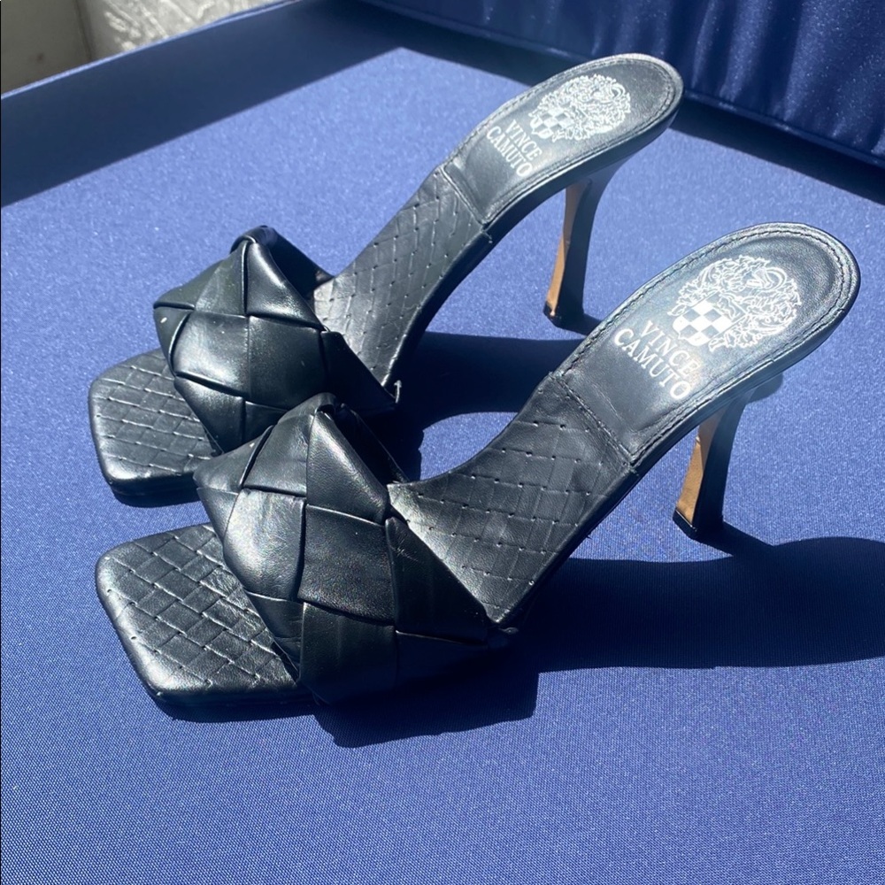 Vince Camuto Black Women's Heeled Sandals